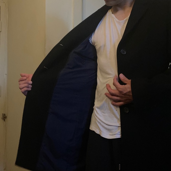 Banana Republic Trench coat Black in Small - Picture 4 of 6